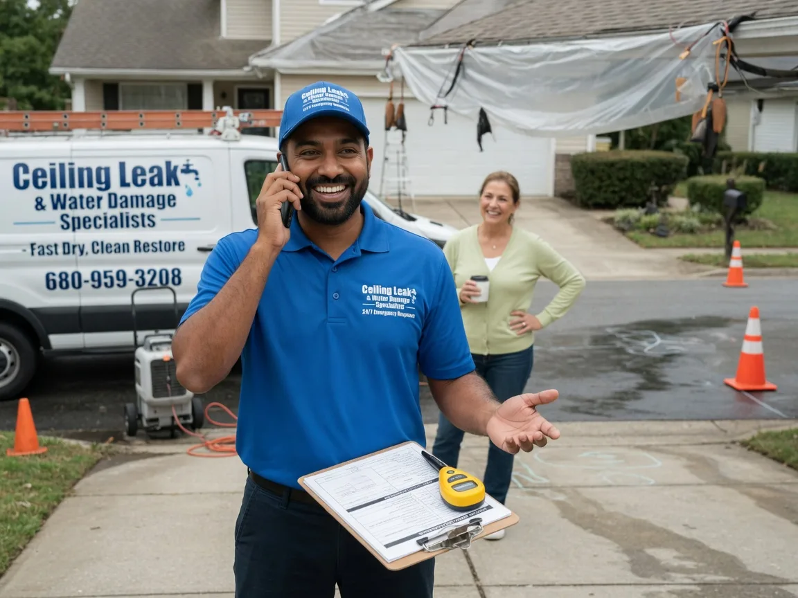 Ceiling Leak Cleanup Toyah, TX FAQs